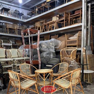 Ghế mây tre lá ghế mây thật