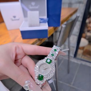 ĐỒNG HỒ NỮ CHÍNH NGẠCH FUNMEI F2177 ĐÍNH ĐÁ CZ FULLBOX HOÁ ĐƠN