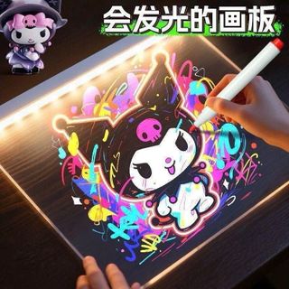 Bảng vẽ dạ Quang kết hợp đèn led cho bé