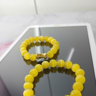 Vòng tay phong thủy chuỗi hạt đá mắt mèo 10ly mix tỳ hưu nha