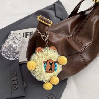 Túi xách nữ, túi đeo chéo da mềm kích thước lớn tặng kèm gấu treo K633