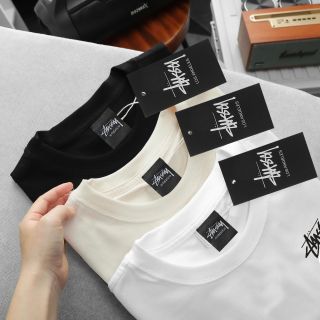 Áo Stussy nam.  Chất vải cotton 4 chiều xịn mịn.