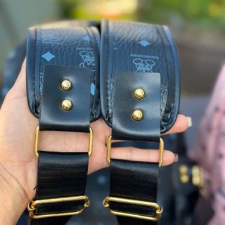 Balo da quai to có đệm mút đi học, balo đi chơi họa tiết hình gấu from cứng cáp K714