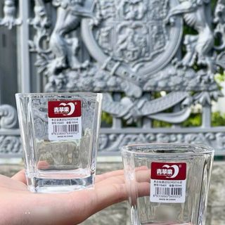 Bộ 6 Cốc Thủy Tinh Vuông 4 Cạnh Y5401 "170ml" (THÙNG 12B)