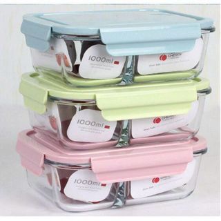 HỘP THỦY TINH VUÔNG SIZE ĐẠI 1100ML BXT2001 (T16)