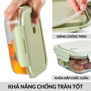 HỘP THỦY TINH VUÔNG SIZE ĐẠI 1100ML BXT2001 (T16)