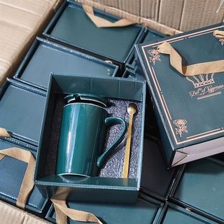 Cốc Sứ YT Xanh (THÙNG 48C) 73x42x62 kt thùng