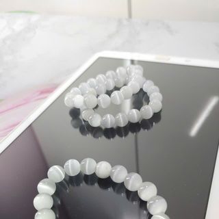 Chuỗi hạt đeo tay đá mắt mèo 10li vòng tay đẹp