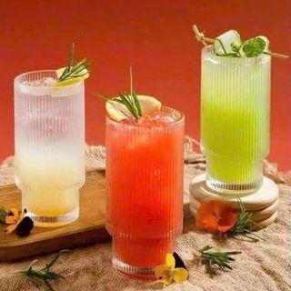 BỘ 6 LY THUỶ TINH 2 TẦNG KẺ SỌC 293ML (T12)