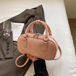 Túi xách nữ, túi đeo chéo da nhung hai quai xách dễ thương K625