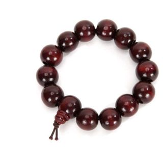 Chuỗi phong thủy gỗ đeo tay cho nam size 15li