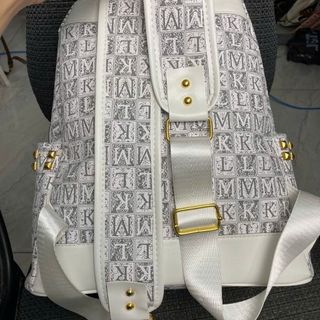 Balo đi học, balo đi chơi họa tiết chữ, dây đeo bản to có đệm mút K675