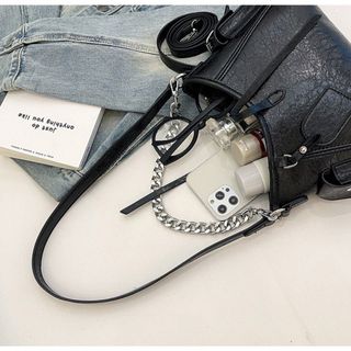 Túi xách nữ, túi đeo chéo dáng thuyền độc đáo da nhăn dày dặn lót nhung qc 2 dây đeo K744