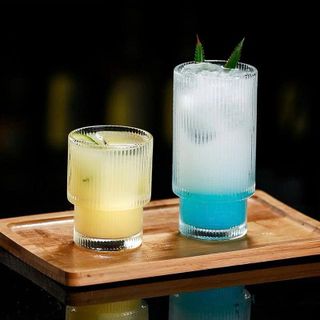 BỘ 6 LY THUỶ TINH 2 TẦNG KẺ SỌC 193ML (T12)