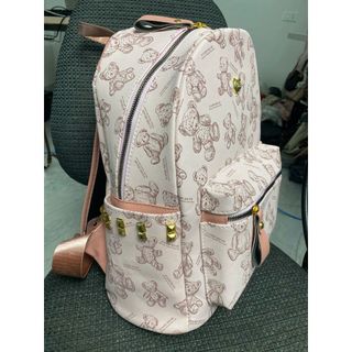 Balo đi học, balo đi chơi họa tiết gấu size 37cm,quai bản to K673