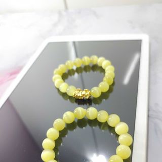 Vòng tay tỳ hưu phong thủy 10ly mix tỳ hưu chuỗi đeo tay đá mắt mèo