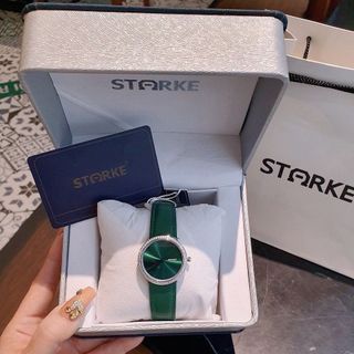 SĂN SALE LỚN ĐỒNG HỒ NỮ CHÍNH HÃNG STARKE DÂY DA NHIỀU MÀU ĐẦY ĐỦ HỘP TÚI