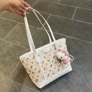 [Tặng móc gấu] Túi xách nữ, túi công sở in họa tiết hoạt hình dễ thương tặng kèm gấu bông K741