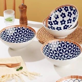 Bát Sứ Nón Thổ Cẩm ( THÙNG 50C)