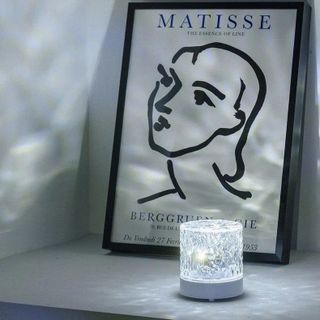 đèn ngủ đèn trang trí gợn sóng 7 màu sắc điề khiển từ xa