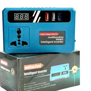 ĐẾ CHUYỂN PIN MÁY KHOAN 21V SANG 220V KIÊM SẠC NHANH