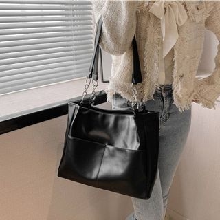 Túi xách nữ, túi đeo chéo công sở đeo vai da bóng kèm 2 ngăn ngoài đựng đồ tiện lợi K651