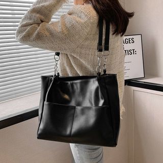 Túi xách nữ, túi đeo chéo công sở đeo vai da bóng kèm 2 ngăn ngoài đựng đồ tiện lợi K651