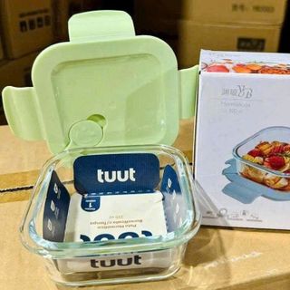 HỘP THỦY TINH VUÔNG 320ML BX2003 (T48)