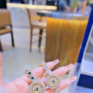 ĐỒNG HỒ NỮ CHÍNH NGẠCH FUNMEI F2051 ĐÍNH ĐÁ CZ FULLBOX HOÁ ĐƠN