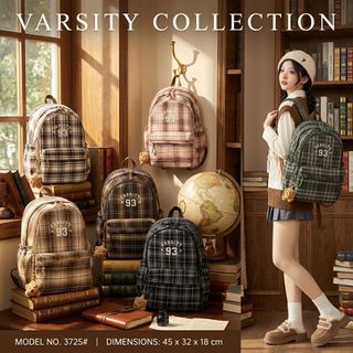 BALO CARO A3725 – PHONG CÁCH HÀN QUỐC, ĐI HỌC SIÊU XINH - PIPI STORE