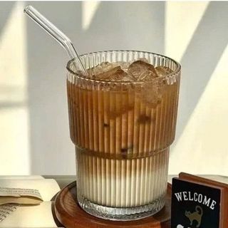 BỘ 6 LY THUỶ TINH 2 TẦNG KẺ SỌC 410ML (T12)