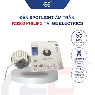 Sản Phẩm Đèn Spotlight Philips RS260 tại GE Electrics