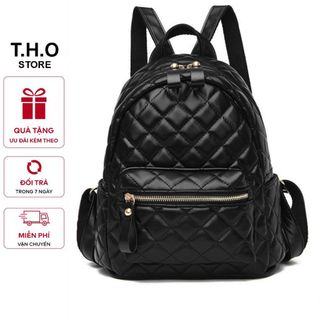 Balo đi học, balo đi chơi thời trang trần trám cỡ lớn đựng vừa laptop, a4,... K372