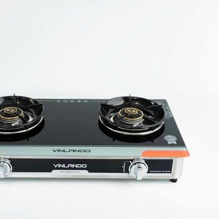 BẾP GAS ĐÔI MẶT KÍNH VINLANDO Model VN 6607M6