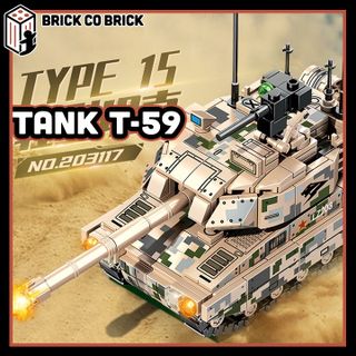 HỘP RÁP LEGO XE TĂNG
(BỘ 4 HỘP)