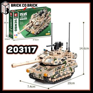 HỘP RÁP LEGO XE TĂNG
(BỘ 4 HỘP)