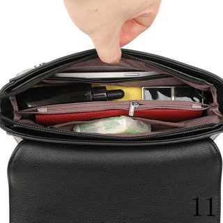 Túi xách nữ, túi đeo chéo da gạo nhiều ngăn khoá chuột dễ thương K488