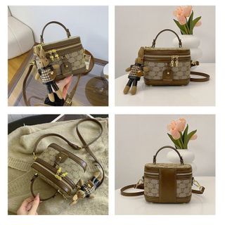 Túi xách nữ, túi đeo chéo dáng hộp size 18 để vừa điện thoại K586