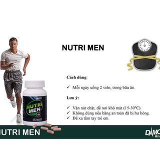 Viên uống bổ sung Vitamin khoáng chất NUTRIMEN Damode lọ 100 viên