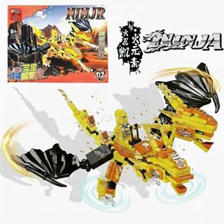 HỘP LẮP RÁP LEGO NINZA RỒNG
(BLOCK 4 HỘP)