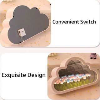 ĐÈN NGỦ DIY ĐÁM MÂY HOA TULIP