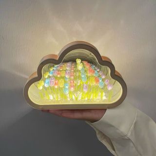 ĐÈN NGỦ DIY ĐÁM MÂY HOA TULIP