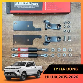 Ty hạ bửng dành cho Hilux 2015-2026 - HitechCar4X4, Hạ bửng êm ái nhẹ nhàng