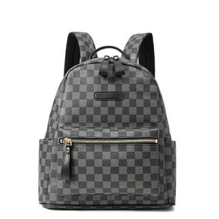 Balo đi học, ba lô di chơi kẻ caro size 40 đựng vừa laptop, a4 K570