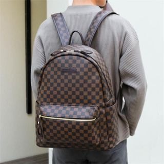 Balo đi học, ba lô di chơi kẻ caro size 40 đựng vừa laptop, a4 K570