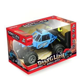 HỘP XE ĐỊA HÌNH 6 BÁNH ĐIÈU KHIỂN
(PIN SẠC)