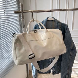 Túi xách nữ, túi đeo chéo du lịch Noco da nhăn bóng, có ngăn đựng giày dép K447