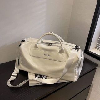 Túi xách nữ, túi đeo chéo du lịch Noco da nhăn bóng, có ngăn đựng giày dép K447