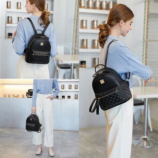 Balo đi chơi, balo mini nữ nhỏ chần mác kèm ngăn phụ K558