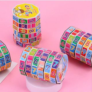 Đồ chơi toán học xoay được giá rẻ bằng nhựa